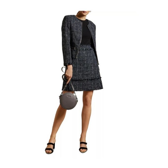 Ted Baker  Fearnic Layered-Look Dress - Picture 3 of 7